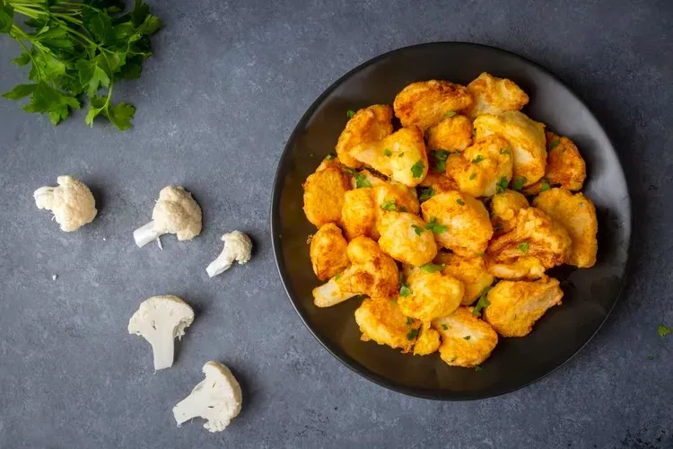 Baked cauliflower manchurian