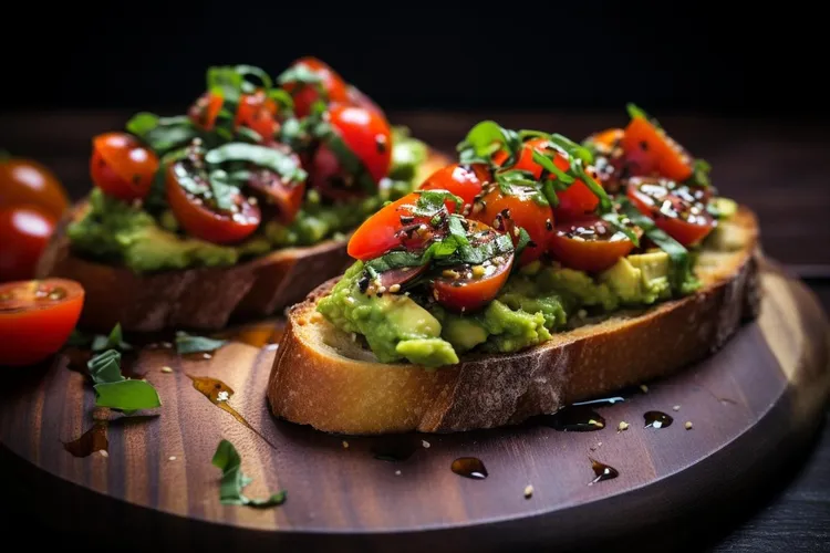 Caprese toasts