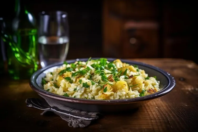 Cauliflower risotto