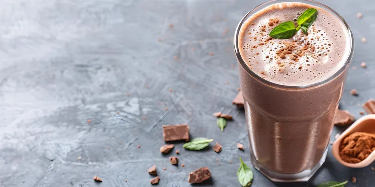 Chocolate avocado smoothie