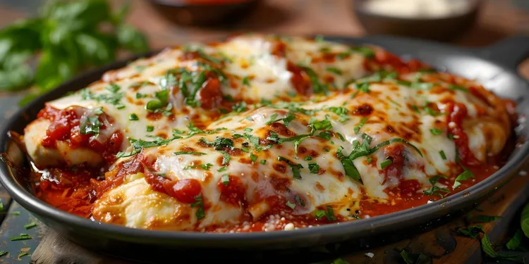 Easy chicken parmigiana