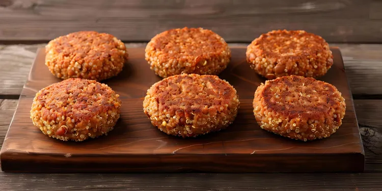 Gluten-free almond and quinoa cakes