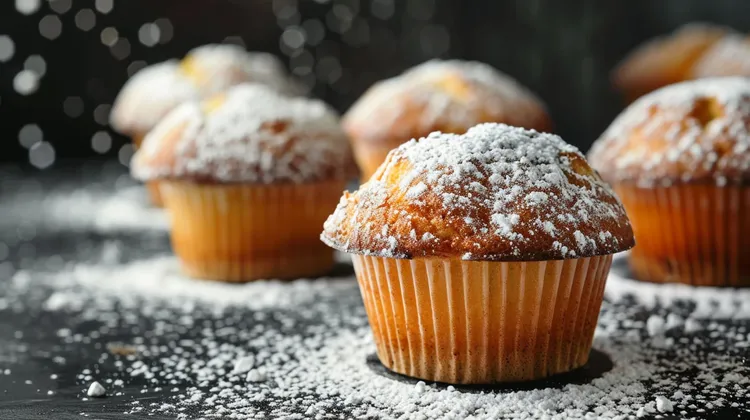 Gluten-free lemon  friands