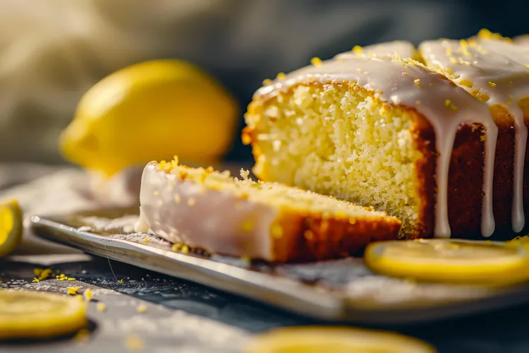 Greek yoghurt and lemon loaf