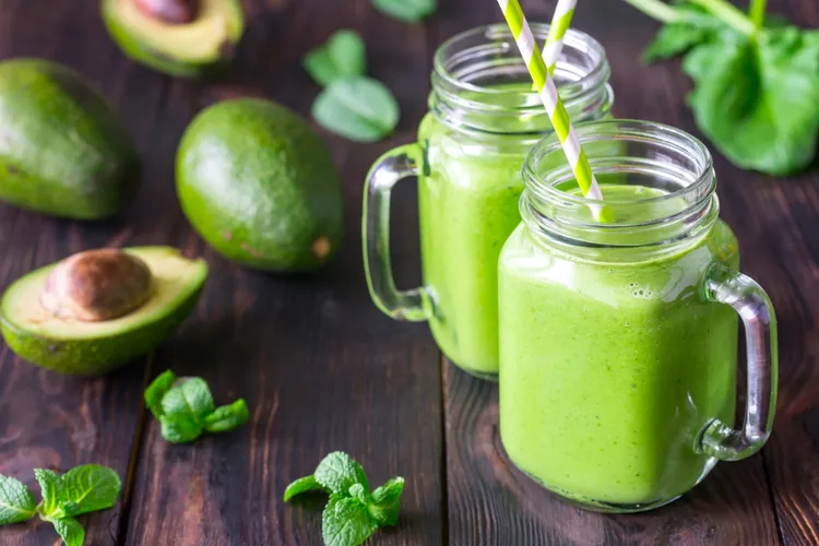 Honey avocado smoothie