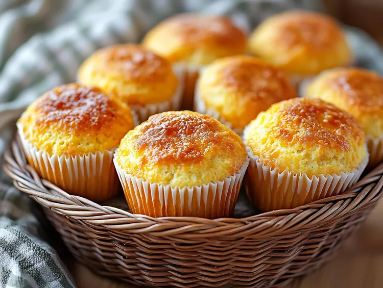 Lemon curd friands