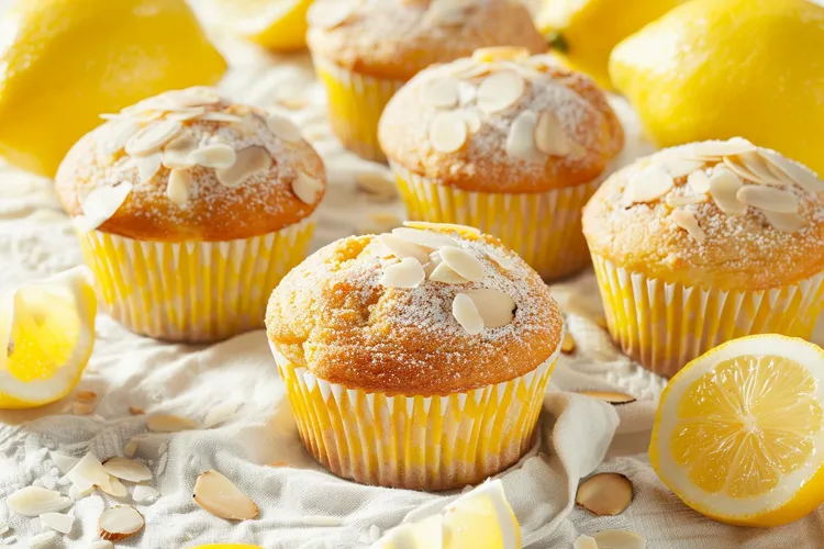 Lemon drizzle friands