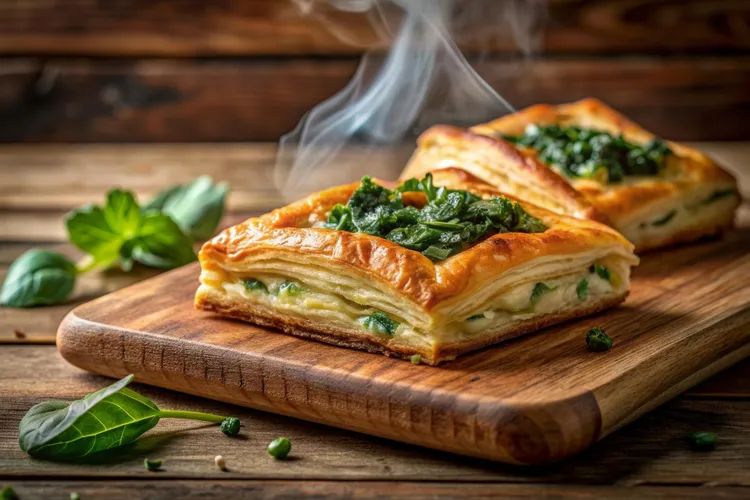 Mediterranean vegetable tarts