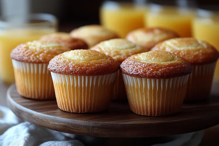 Mini orange cakes