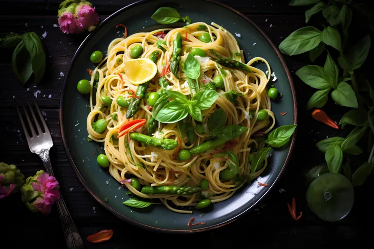 Spaghetti primavera