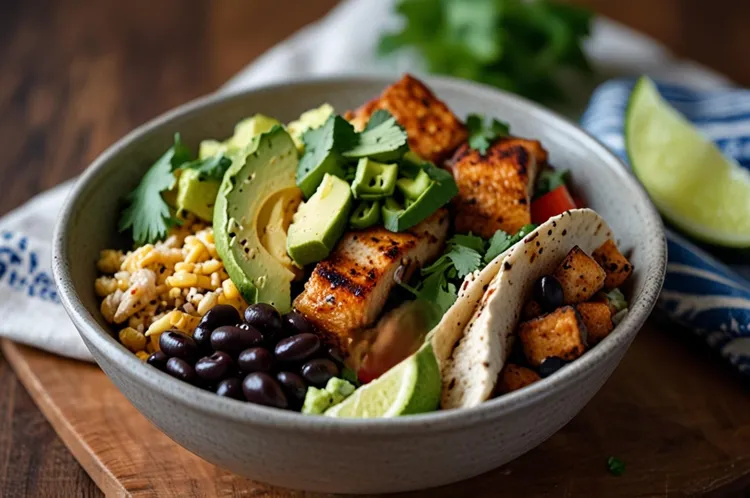 Taco salad bowl