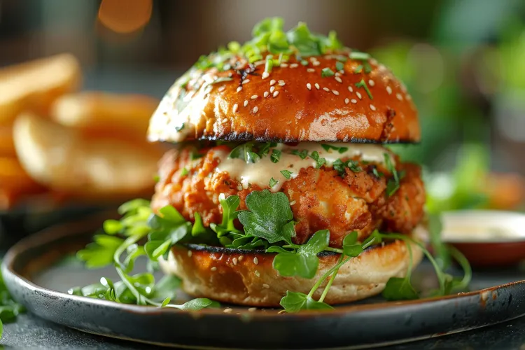Stout tofu walnut burgers
