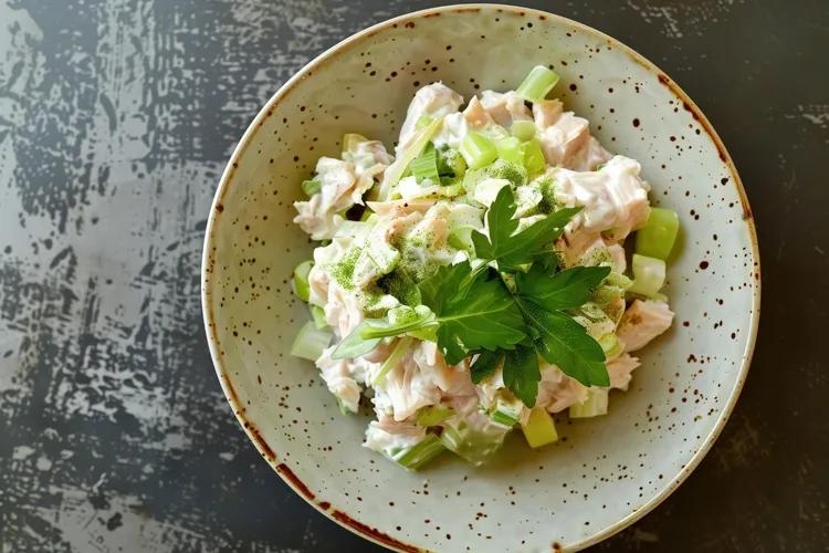 Tuna and apple salad