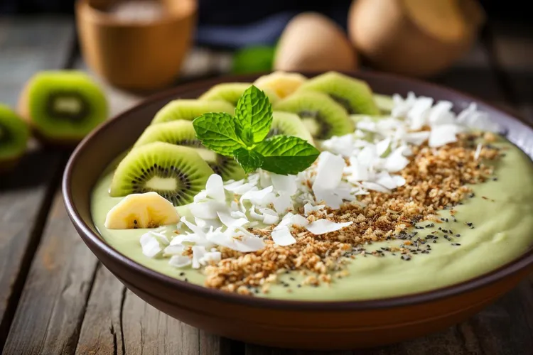 Vegan smoothie bowl