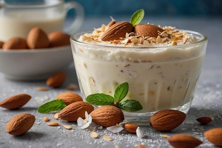 Honey almond yogurt delight
