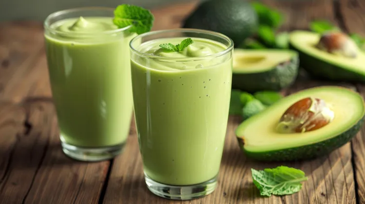 Avocado coconut shake