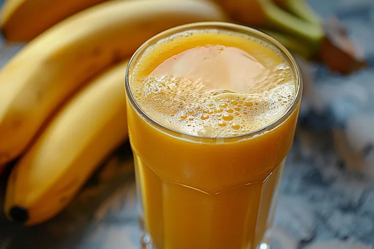 Banana mango smoothie