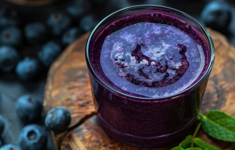 Blueberry pomegranate dressing