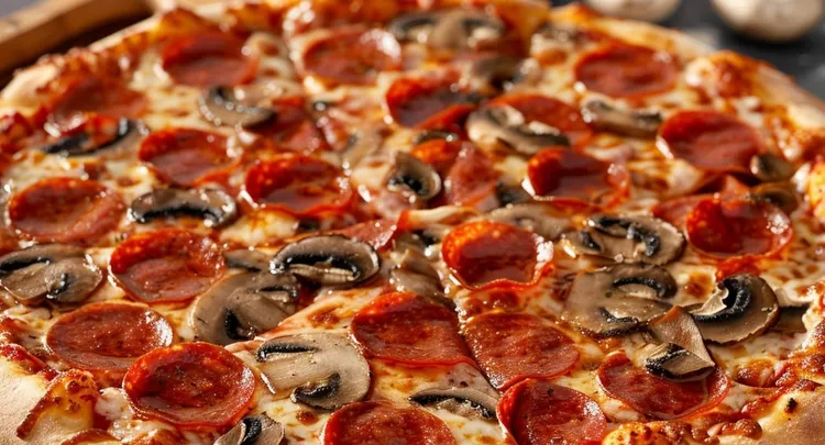 Cauliflower crust pizza
