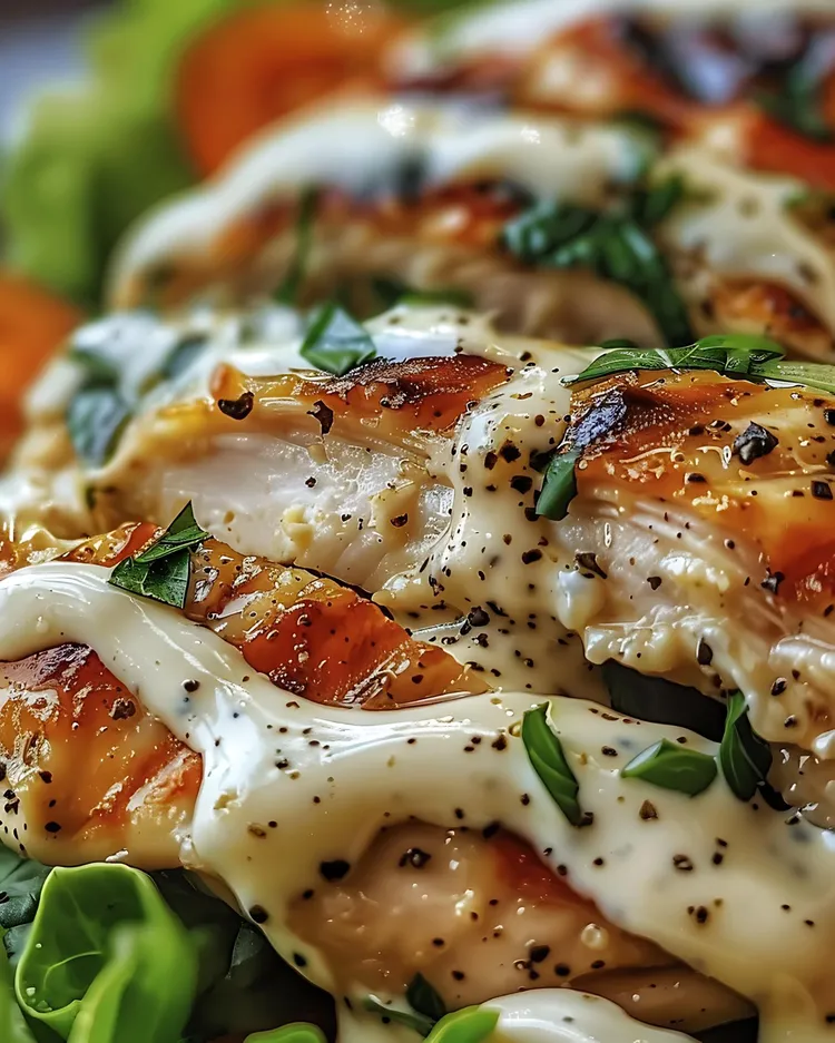Cheesy chicken tray bake with leek and bacon