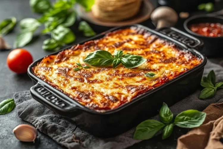 Veggie & cheese bake