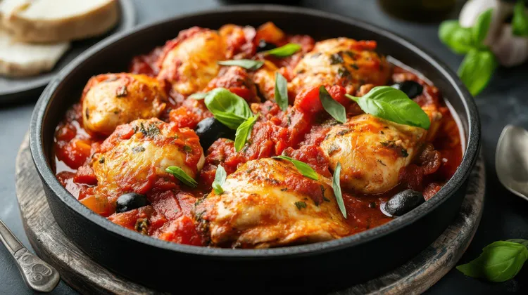 Chicken cacciatore