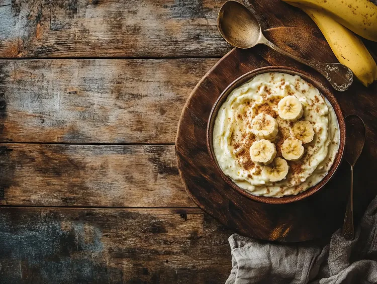 Cinnamon-banana creamy dream