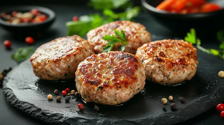 Garlic parmesan turkey meatballs