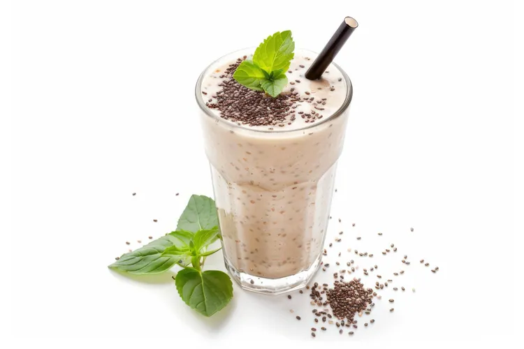 Coconut protein milkshake