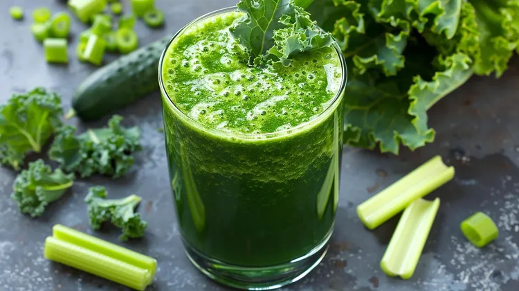 Ginger green juice