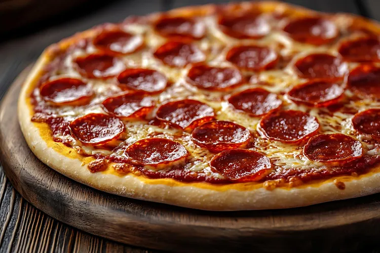 Gluten-free almond flour pizza