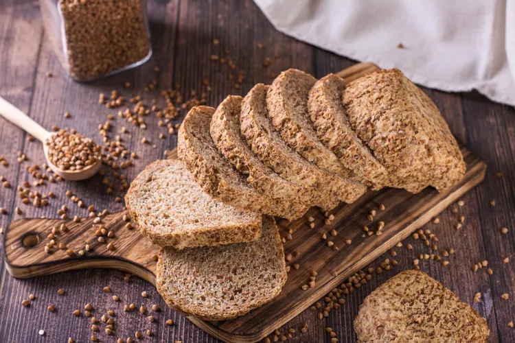 Gluten-free buckwheat bread