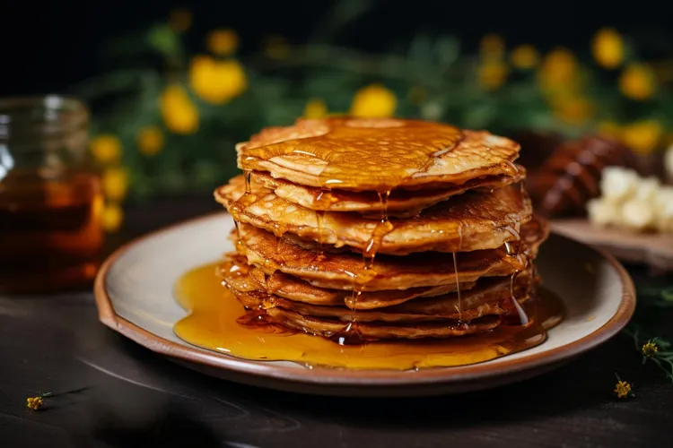 Gluten-free quinoa pancakes