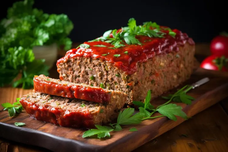 Delicious skinny meatloaf