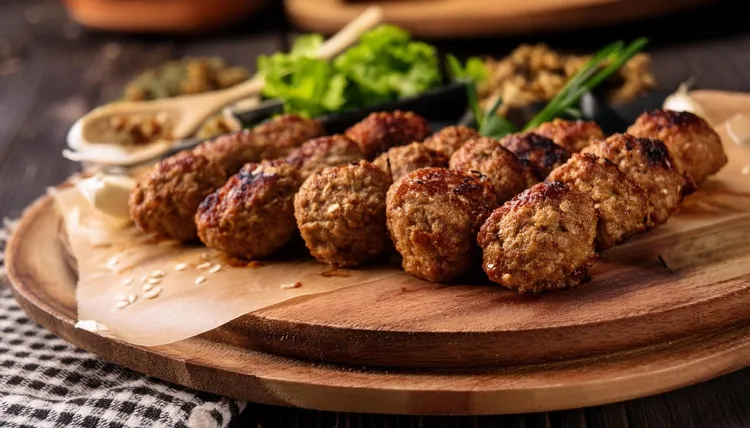 Turkey oatmeal meatballs