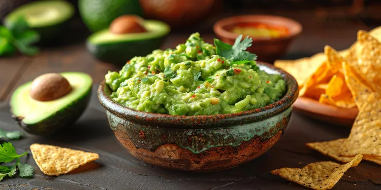 Homemade guacamole