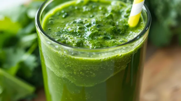 Kale apple smoothie