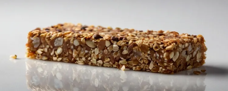 Keto coconut chia bars with cashews