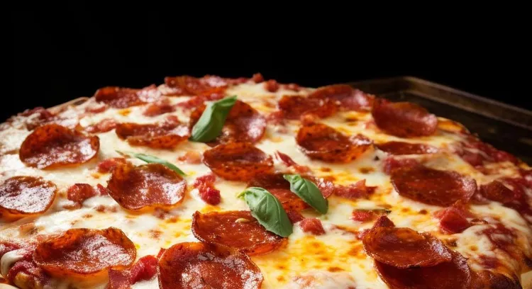 Low carb skillet pizza
