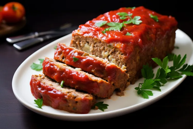 Low carb stuffed chicken meatloaf