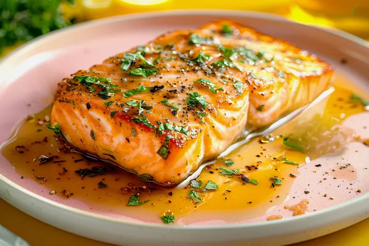 Mango ginger salmon