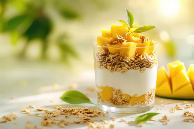 Mango trifle