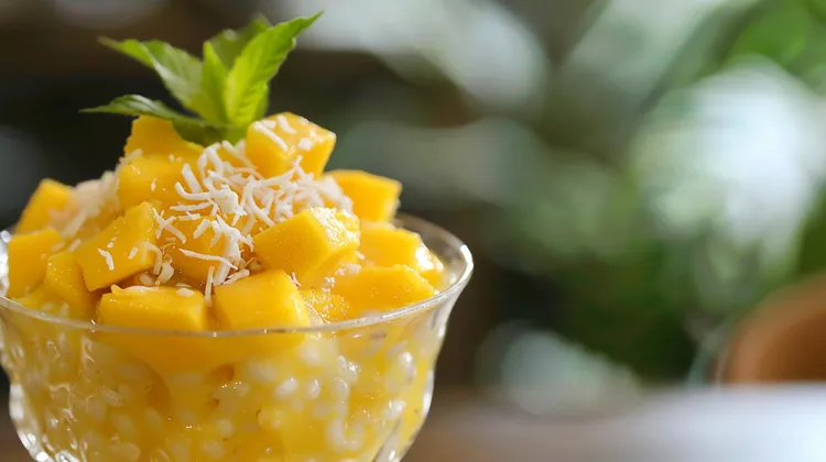 Mango coconut lime delight