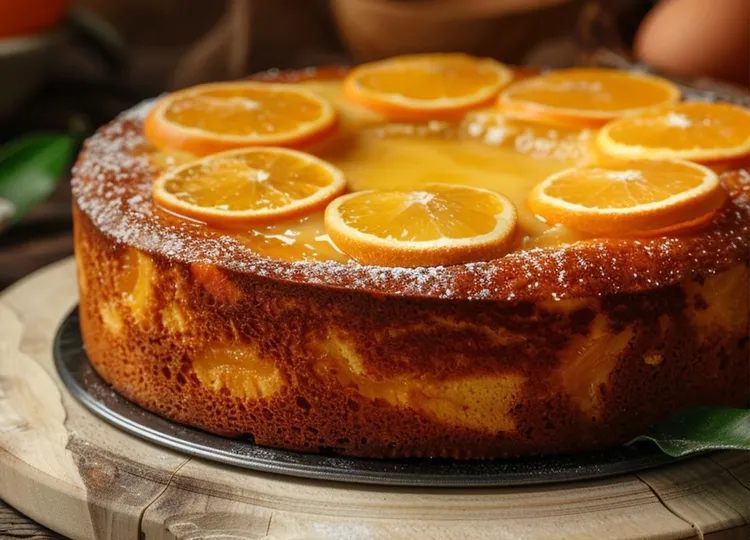 Orange & almond cake