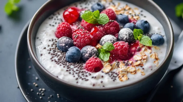 Honey-cinnamon overnight oats