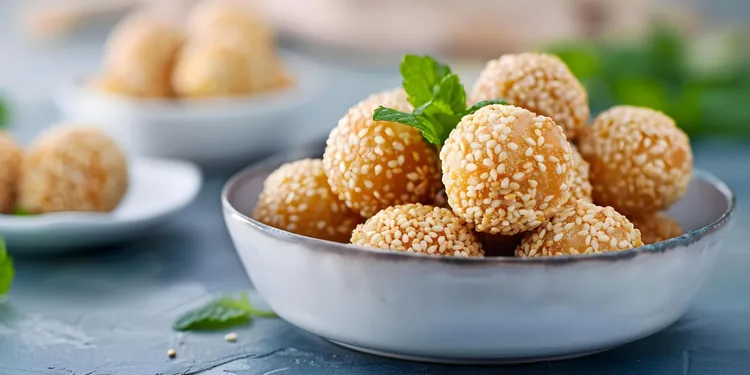 Peanut butter protein balls