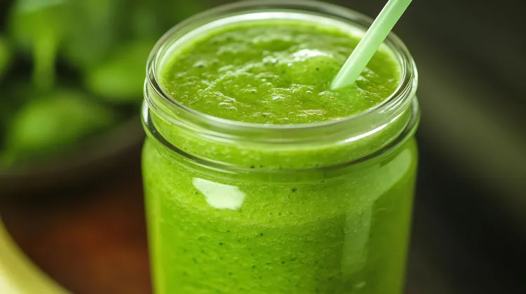 Pineapple kale orange smoothie