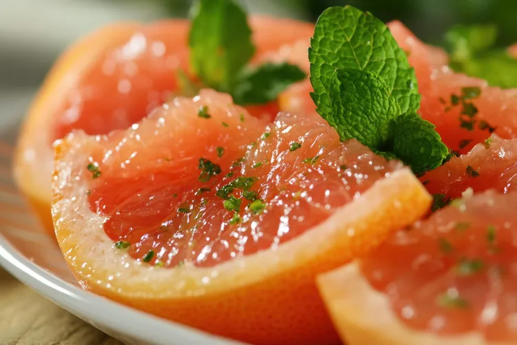 Grapefruit with brown sugar: a quick and easy treat!