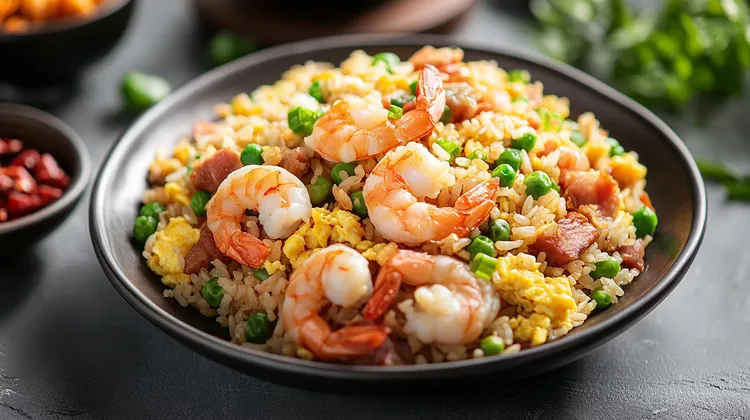Shrimp fried rice
