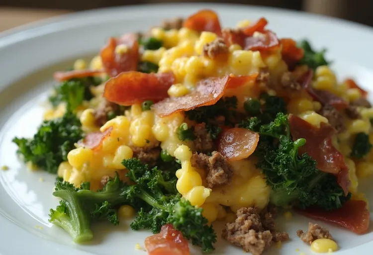 Simple meat scramble